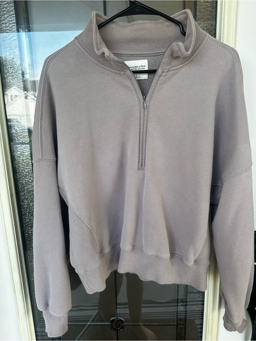 Abercrombie & Fitch Women's Quarter Zip Sweater